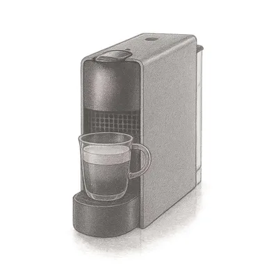 Nespresso Essenza Mini Intense Grey