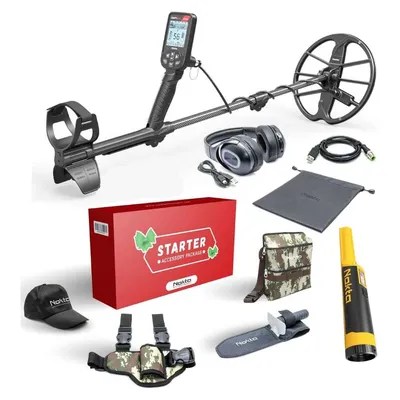 Nokta Simplex Ultra WHP Waterproof Metal Detector with Accessories