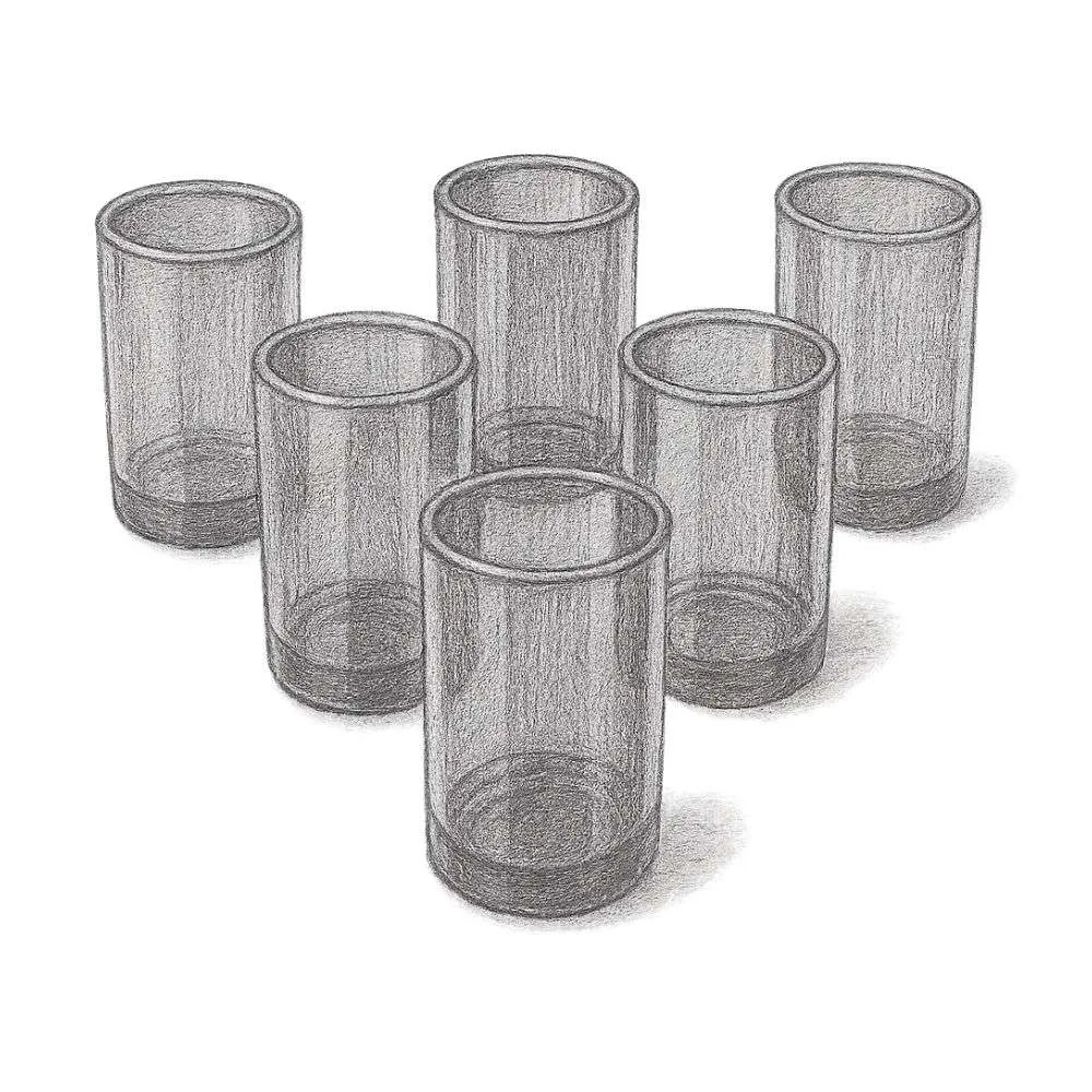 NOVICA Handblown Glass Tumblers (Set of 6)