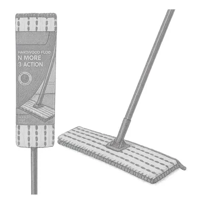O-Cedar Hardwood Floor 'N More 3-Action Microfiber Mop