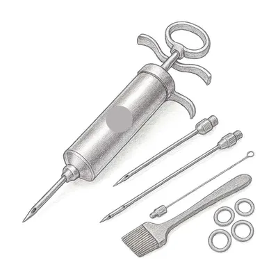 Ofargo Marinade Meat Injector Syringe