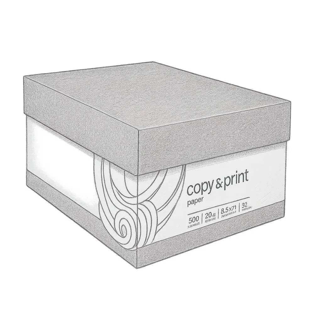 Office Depot® Multi-Use Printer and Copy Paper (Case of 10 Reams, 8.5" x 11")