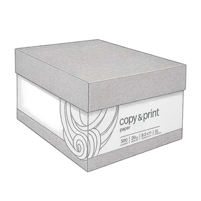 Office Depot® Multi-Use Printer and Copy Paper (Case of 10 Reams, 8.5" x 11")