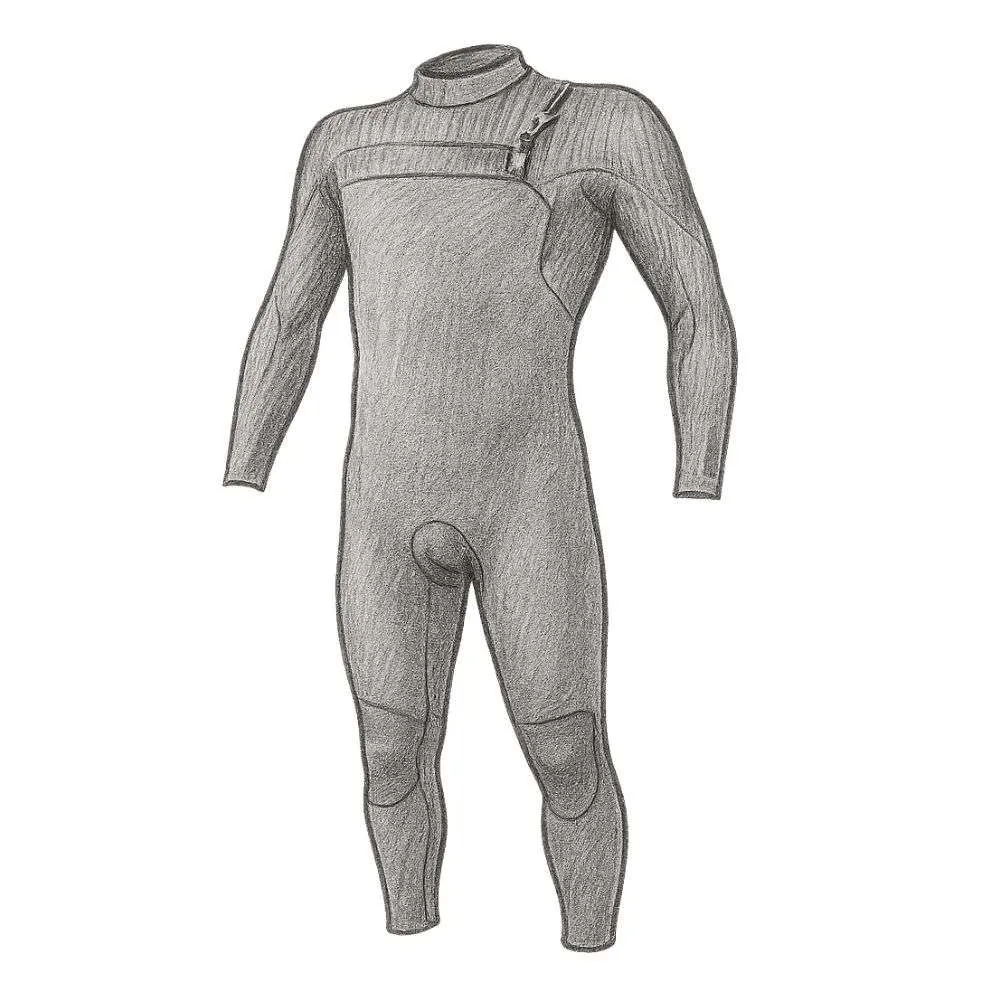 O'Neill Hyperfreak Men 3/2+MM Chest Zip Full Wetsuit