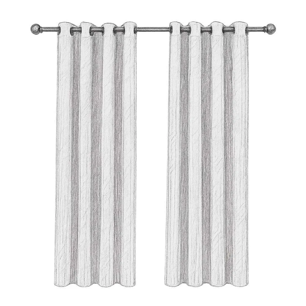 Outdoor Curtains Sunbrella Cast Ash (50" x 84")
