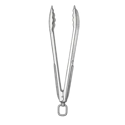 OXO Grilling Tongs with Built-In Bottle Opener