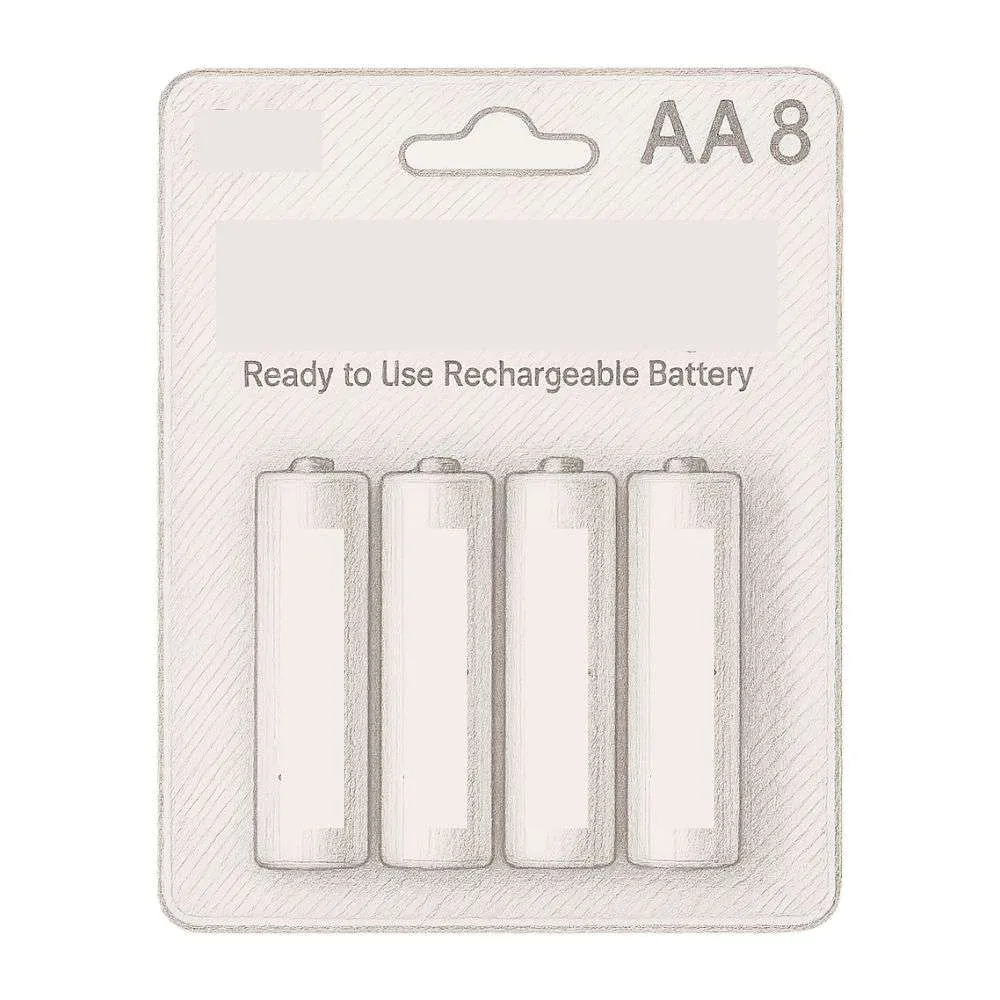 Panasonic Eneloop AA Ni-MH Pre-Charged Rechargeable Batteries (Pack of 8)