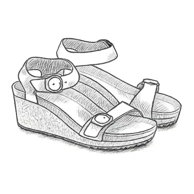 Papillio Soley Nubuck Leather Sandals