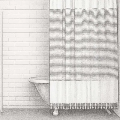 Parachute Home Turkish Shower Curtain
