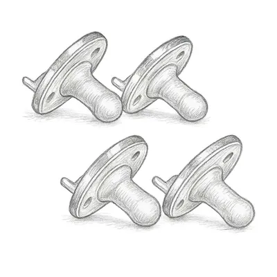 Philips Avent Soothie Pacifier (0-3 months, Pack of 4)
