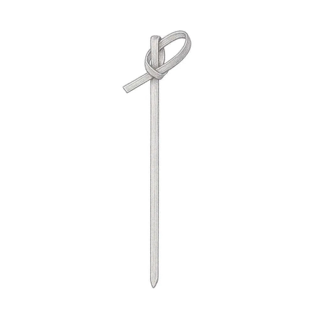 Pick on Us 4" Knotted Bamboo Single Pick