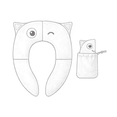 Pokanic Toilet Potty Training Seat Cover