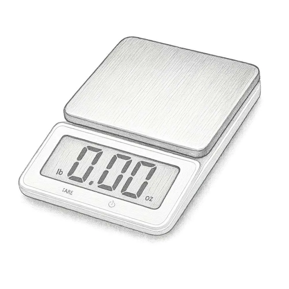Polder Mini-Jumbo Digital Kitchen Scale