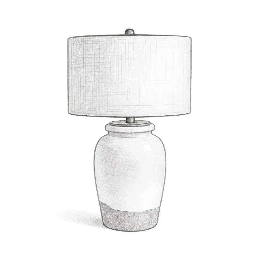 Pottery Barn Miller Ceramic Table Lamp