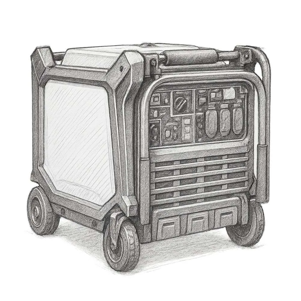 PREDATOR 9500 Watt SUPER QUIET Inverter Generator