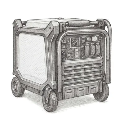 PREDATOR 9500 Watt SUPER QUIET Inverter Generator