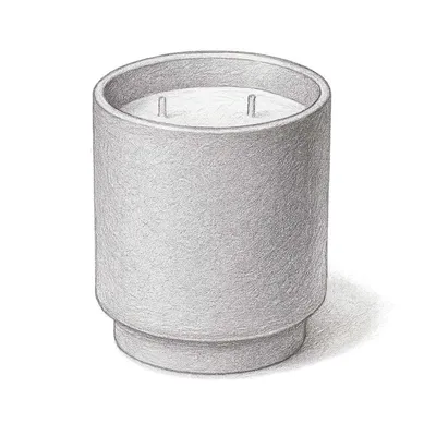 Project 62 Matte Ceramic Candle Lavender and Eucalyptus Lavender