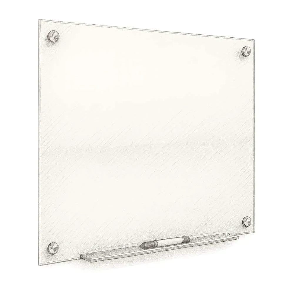 Quartet Infinity® Glass Magnetic Dry-Erase Board (4' x 3')