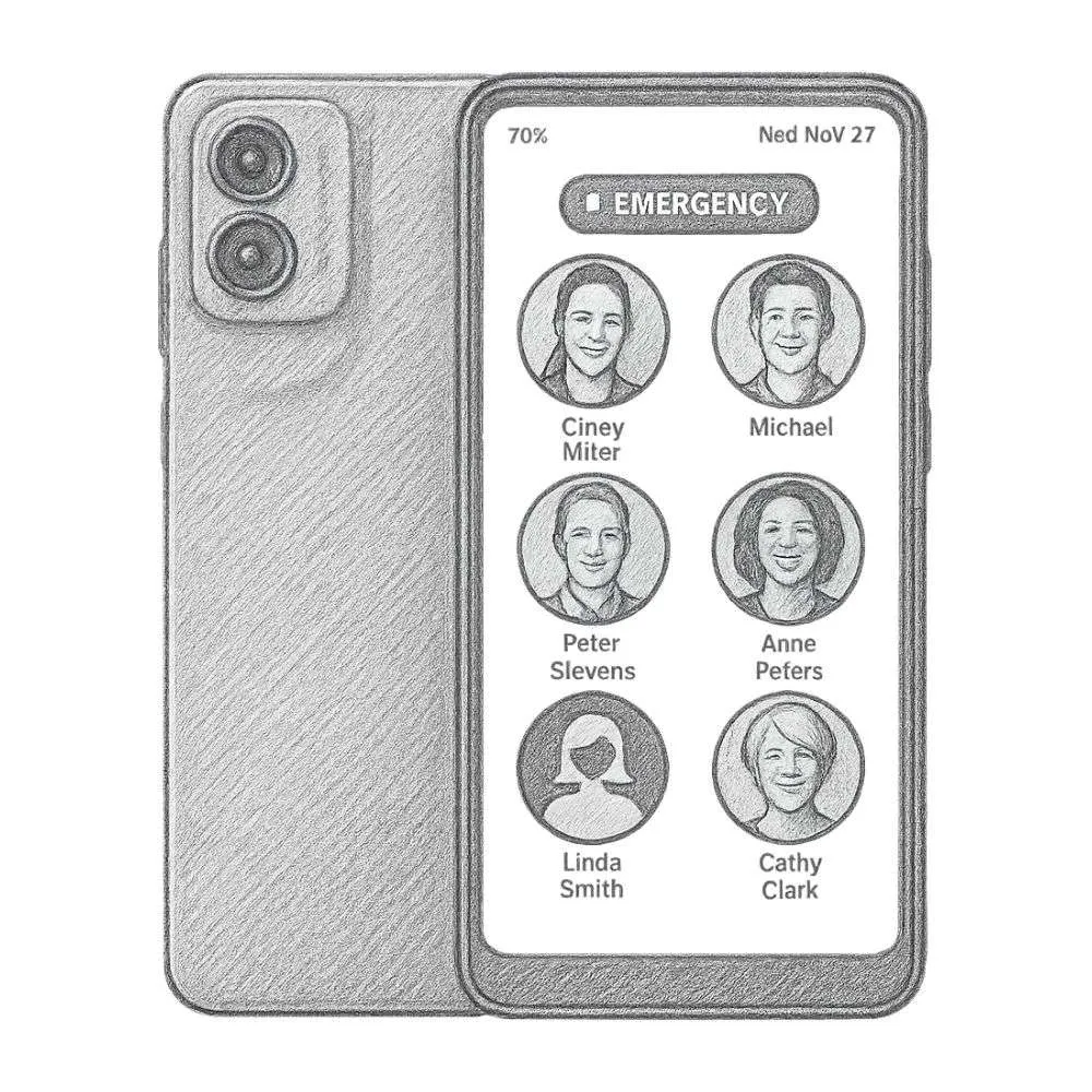 RAZ Mobility Memory Cell Phone