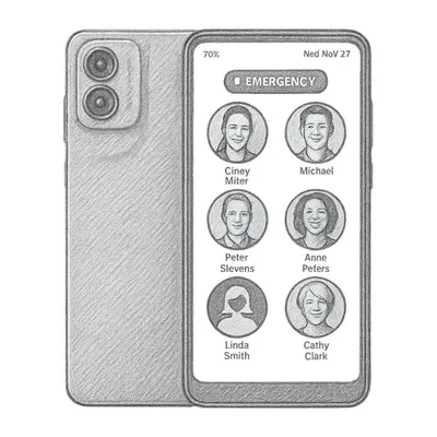 RAZ Mobility Memory Cell Phone