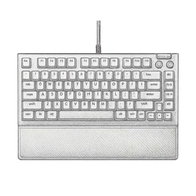 Razer BlackWidow V4 75% Mechanical Gaming Keyboard