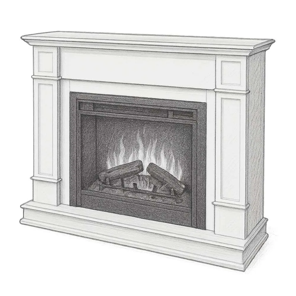 Real Flame Silverton Electric Fireplace
