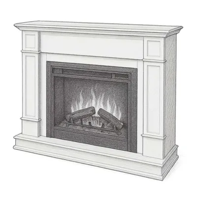 Real Flame Silverton Electric Fireplace
