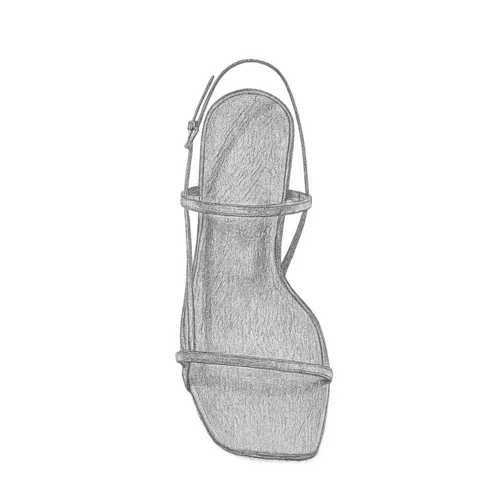 Reformation Serenity Block Heeled Sandal