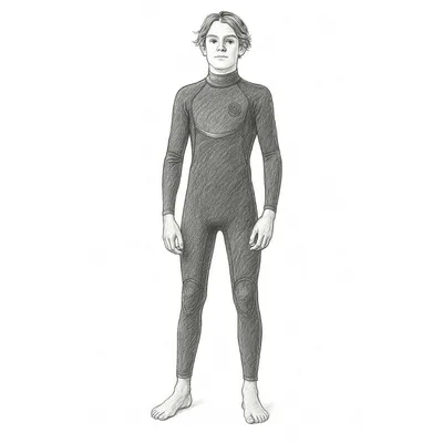 Rip Curl Kids E-Bomb Back Zip 4/3 Wetsuit