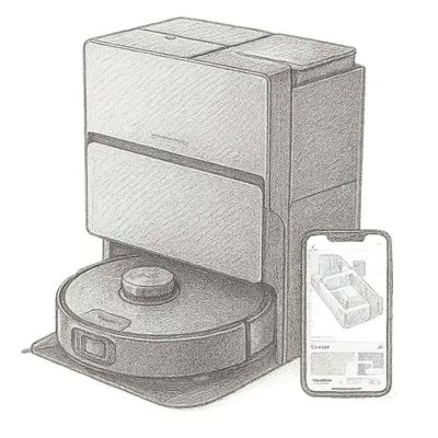 Roborock S8 MaxV Ultra with 8-in-1 RockDock® Ultra
