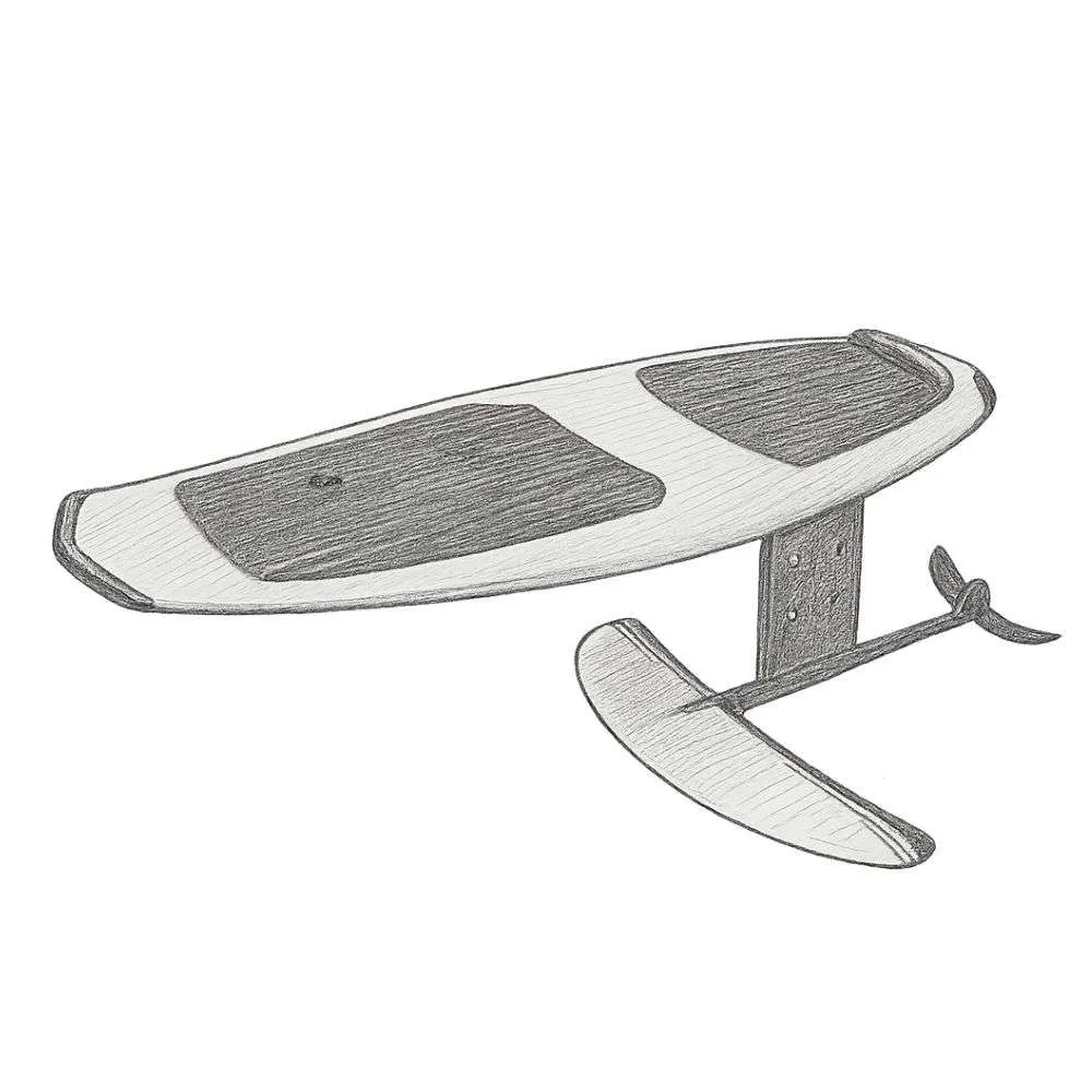 Ronix Beginner / Intermediate Hybrid Series Balance 1300cm² with Board