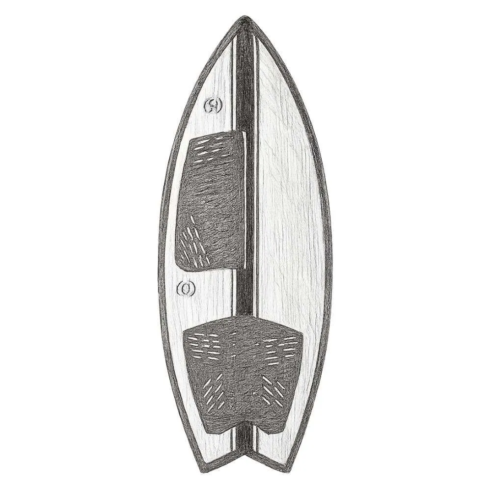 Ronix Koal Classic Fish Wakesurf Boards