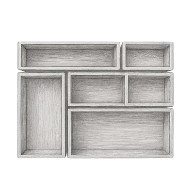 Royal Craft Wood Jewelry Box Organizer (Set of 5)