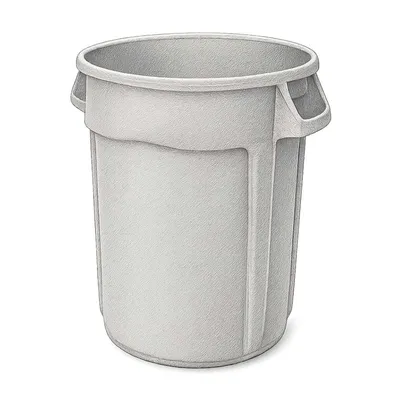 Rubbermaid Brute Round Vented Trash Can with Lid (32 gal)