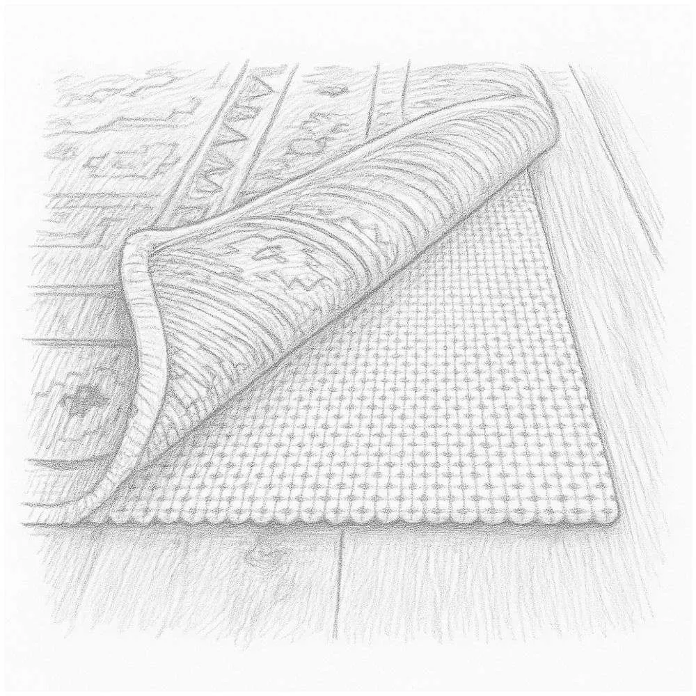 RugPadUSA Super-Lock Natural (5" x 8")