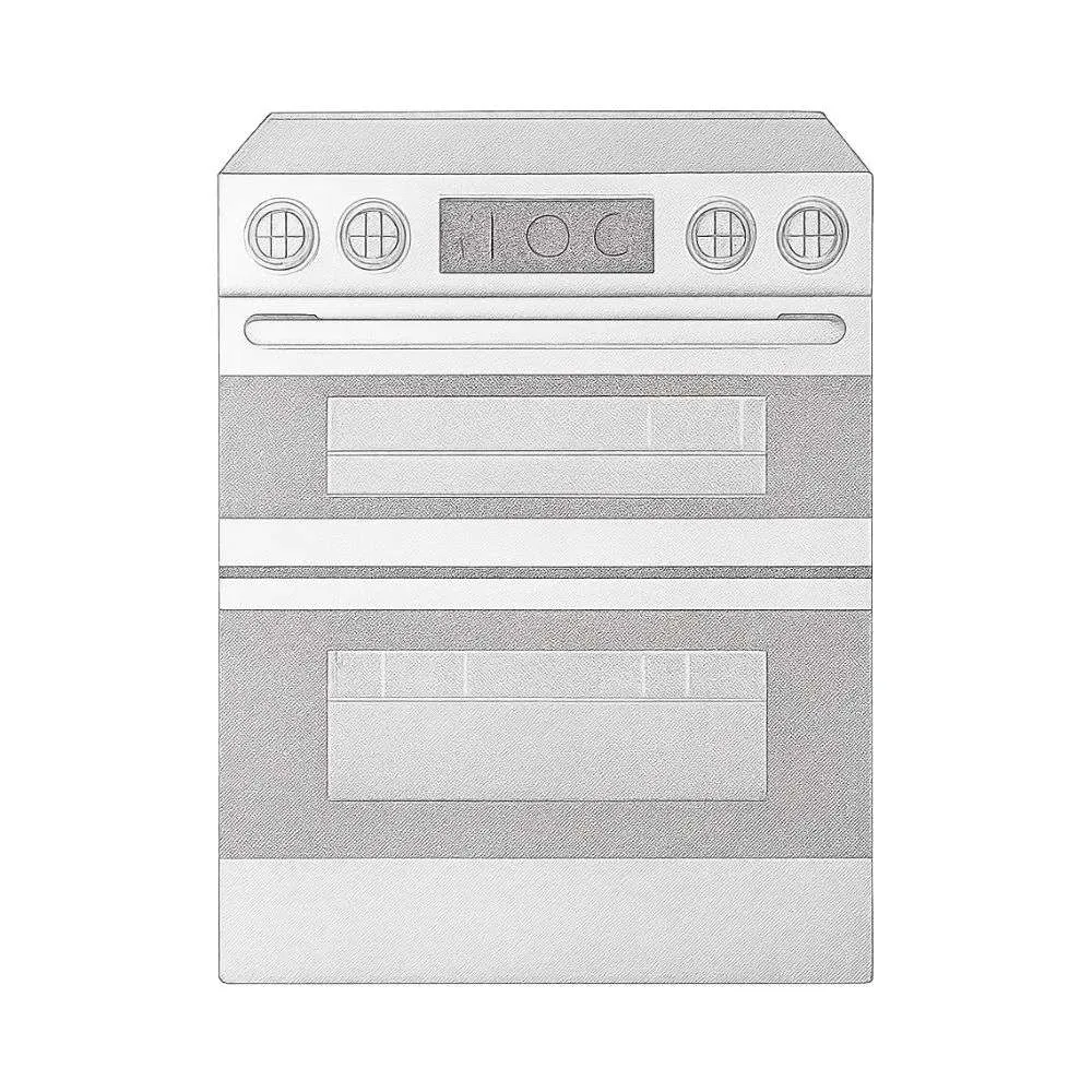 Samsung 6.3 cu ft. Electric Range, Air Fry, Flex Duo™