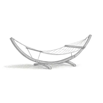 Sand & Stable Babs 2 Person Sunbrella® Spreader Bar Hammock with Stand