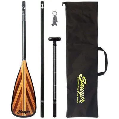 Sawyer Mana Carbon 3 Piece Travel SUP Paddle