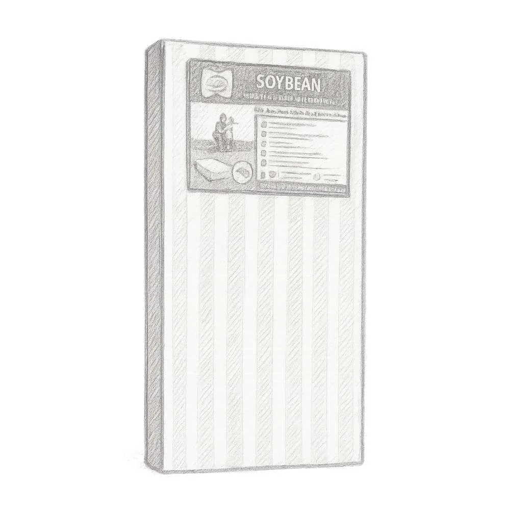 Sealy Soybean Foam-Core 2-Stage Crib Mattress