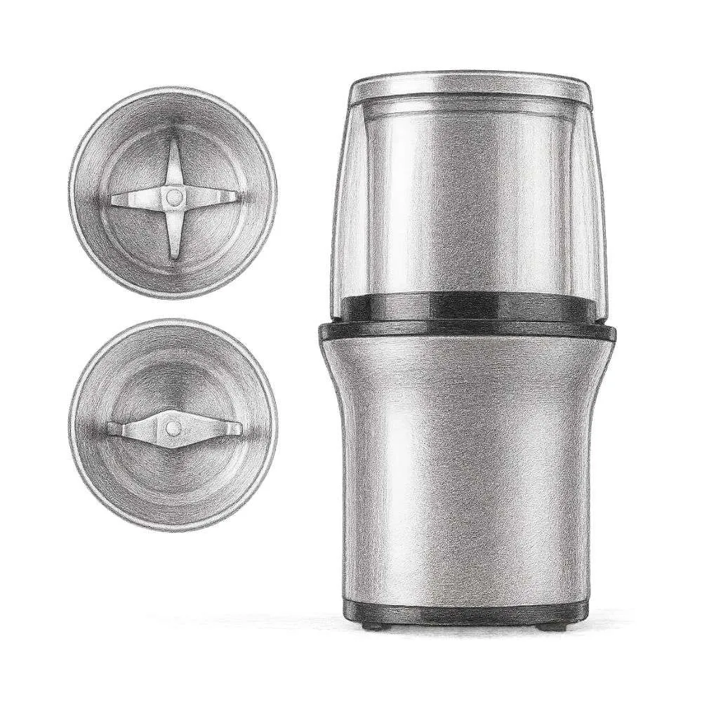 Secura Electric Coffee and Spice Grinder