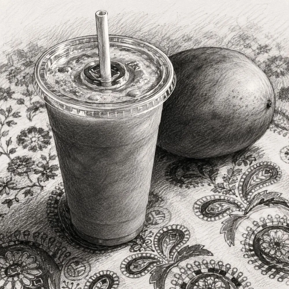 Senor Mango's Sweet Papaya Smoothie