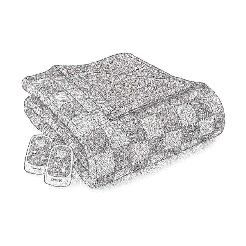 Shavel The Original Electric Heated Blanket (Queen Size)