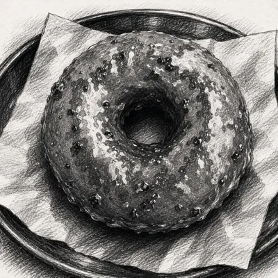 Sidecar Doughnuts Huckleberry Donut