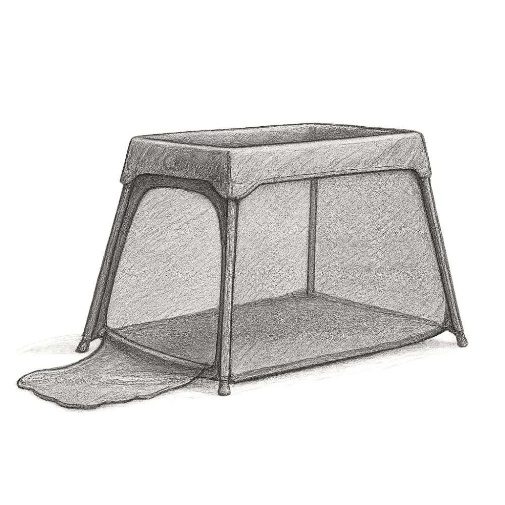 Silver Cross Sleep & Go 3-in-1 Travel Crib