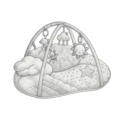 Skip Hop Silver Lining Cloud Activity Gym