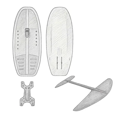Slingshot Phantasm Quickstart Wakefoil Boards