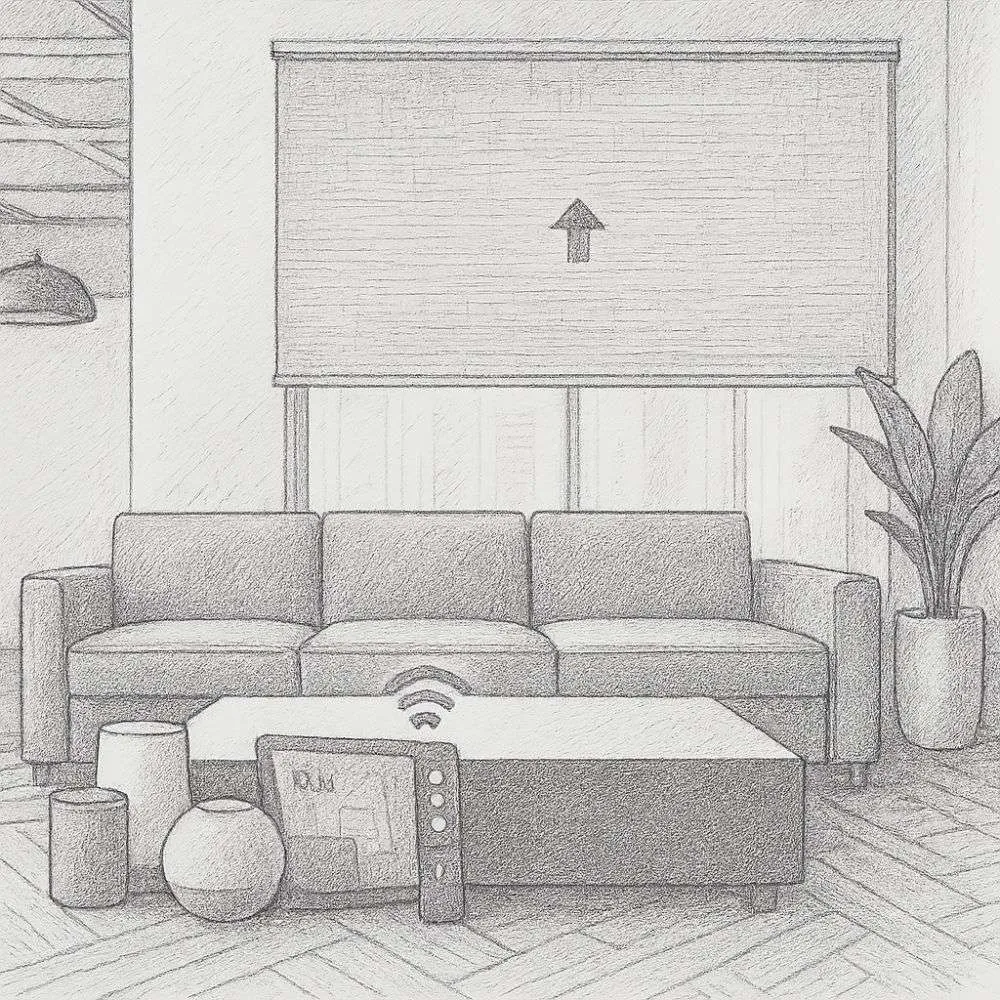 SmartWings Motorized Roller Shades 100% Blackout Linen