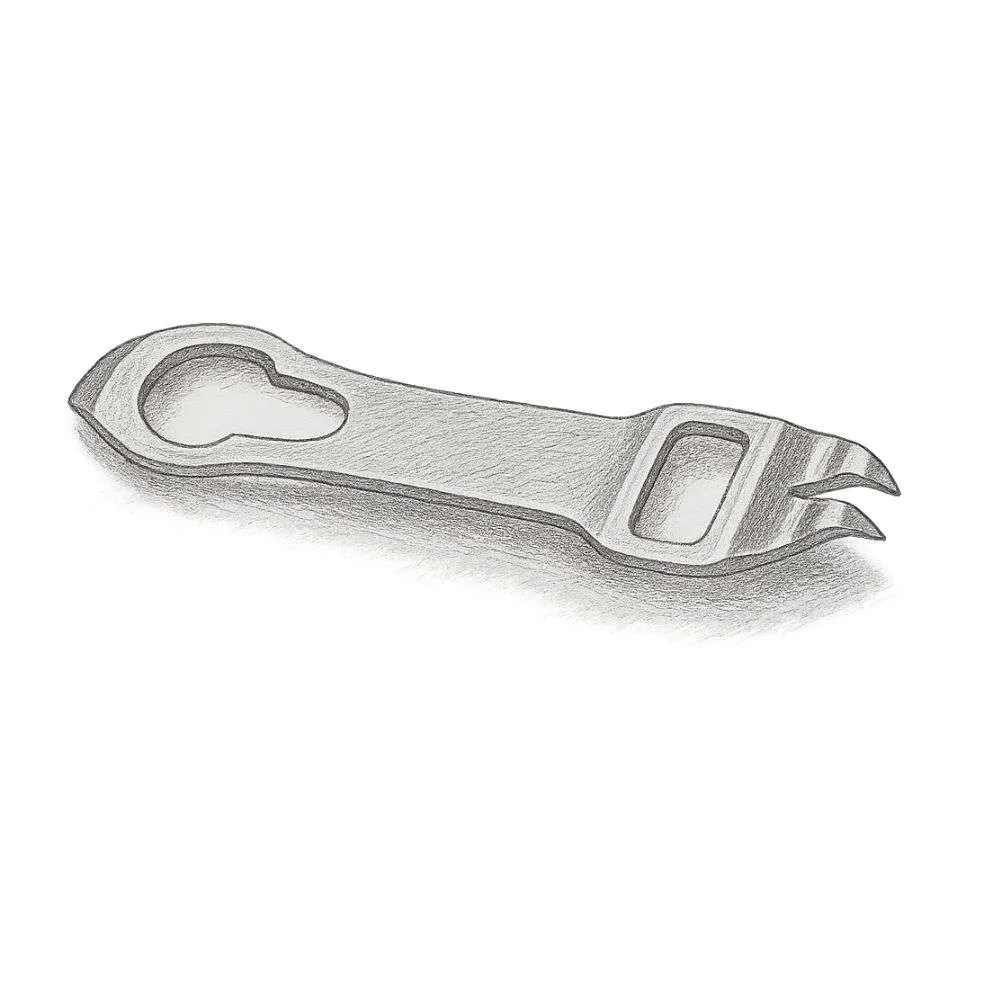 Snake Bite The Mamba: Bartending Tool and Bottle Opener
