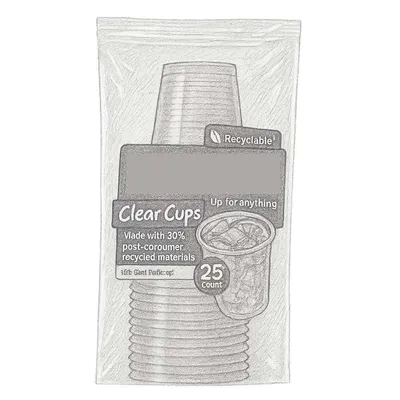 Solo Disposable 18oz Plastic Cups (25 count)