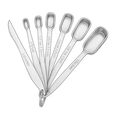 Spring Chef Heavy Duty Measuring Spoons